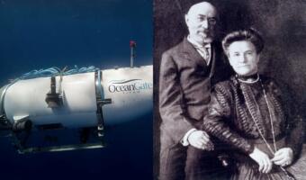 Жена владельца «Титана» оказалась праправнучкой пассажиров «Титаника». Пара показана в фильме Кэмерона