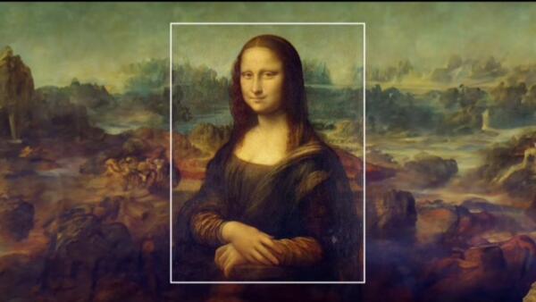Как нейросеть в Photoshop дополняет шедевры живописи. На фото - расширенные полотна Ван Гога и Да Винч