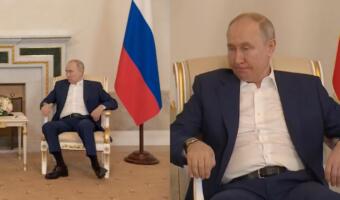 Короткие штаны Путина на встрече с Лукашенко залетели в мемы. В них президент РФ носит модные бермуды