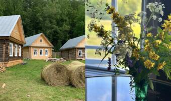Что такое избинг. Твиттер заполонили шутки о гостевых деревянных избах в Ивановской области