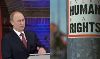 Путин на архивном видео из Амстердама рассуждает о правах ЛГБТ-людей в РФ. Обещает защищать их интересы