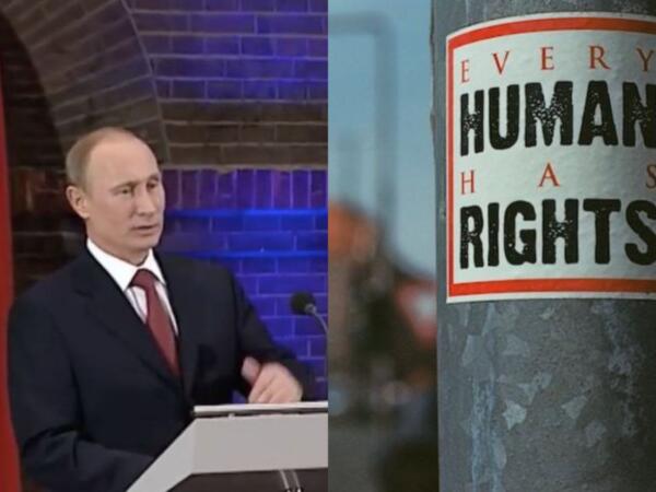 Путин на архивном видео из Амстердама рассуждает о правах ЛГБТ-людей в РФ. Обещает защищать их интересы