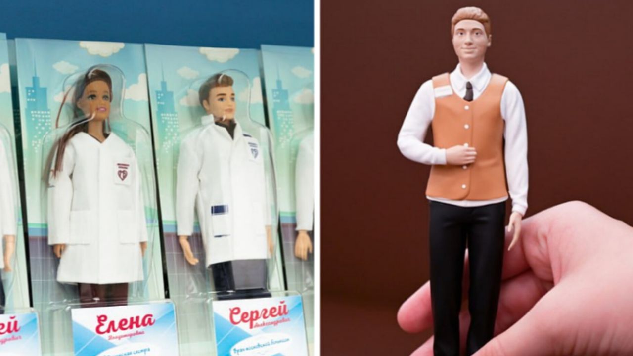 Как Барби и Кен выглядят в образе врачей и работников МФЦ. Кукол в стиле Барби показали на Мосурабанфоруме