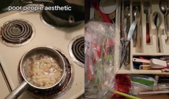 Что за эстетика poor people. Тиктокеры показывают квартиры с немытой посудой и разбросанными вещами