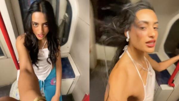 Кто такая Tube Girl в тиктоке. Блогерша из Лондона танцует в метро, снимая себя на смартфон