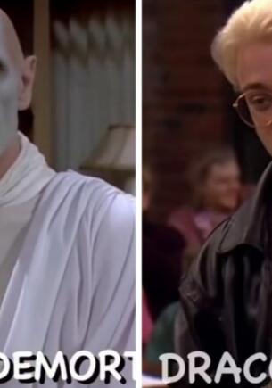 Как выглядит «Гарри Поттер» в ситкоме 90-х. Волан-де-Морт — смешной дядюшка, а Драко — копия Брэда Питта