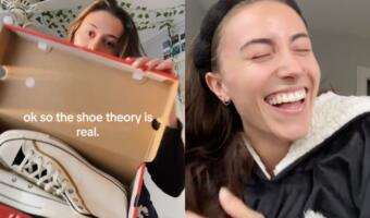 Что такое shoe theory. Блогеры верят, что подаренная на Рождество обувь ведёт к расставанию