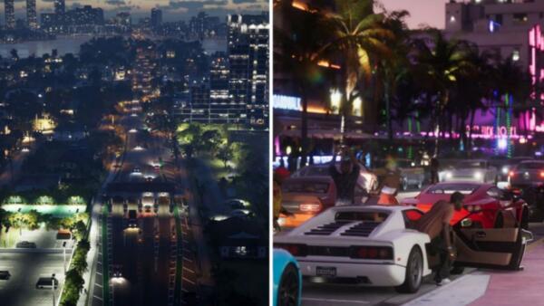 Как изменилась GTA к 2023 году. Геймеры сравнили кадры из GTA: Vice City 2002 года и трейлера GTA 6