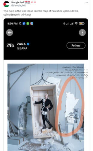 Почему в Сети бойкотируют Zara. В новом кампейне разглядели заигрывания на тему конфликта Израиля и Палестины